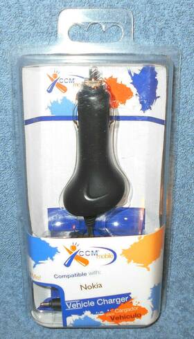 01409 Ccm Mobile Nokia Compatible Vehicle Cell Phone Charger - New Sealed