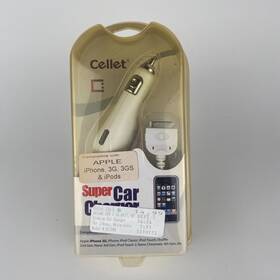 Cellet 800768560361 New Super Car Charger Y2k Apple Iphone Ipod 30-pin Nos Vintage