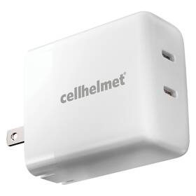 Wall-pd-20w-c-c Cellhelmet 20-watt Dual Wall Charger With 2 Usb-c Ports