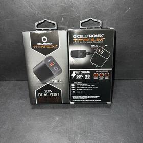 Celltronix Titanium 080798429337 Type-c Fast Charger Dual Port 20w Usb C Wall 2 Pack