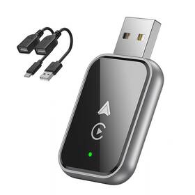 Ky-9143 Century Solutions Wireless Carplay Adapter For Iphone Plug And Play 2 In 1 Do