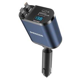 Wgs-x11 Chaozhoushiwangguanshikeji Co. Ltd. Retractable Car Charger For Iphone 16 Charging Usb C