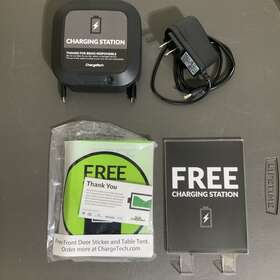 Ct-30006 Chargetech Black Cell Phone Charging Dock - Charges Up To 4 Phones