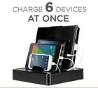 Mv-uni-6 Charging Station Tablet Battery Android Ipod Apple Dock 6 Device Pads Iphone