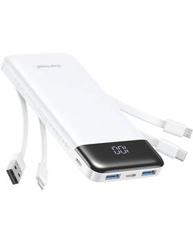 Charmast 973369742024 Portable Charger With Built In Cables Cords Wires Slim