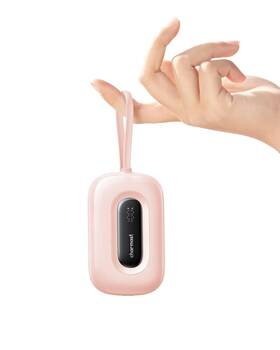 Charmast 973369743908 Small Portable Charger With Built In Cable Removable Compact Power Bank 20