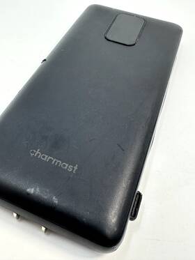 W1115 Charmast Black Built-in Cables And Wall Plug 10000mah Portable Power Bank