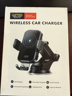 Cb6005 Chgeek 727073000088 Wireless Car Charger Mount Qi Fast Charging Holder - Open Box