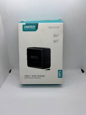 Pd-1c18w Choetech Pd1c18w Wall Charger Black