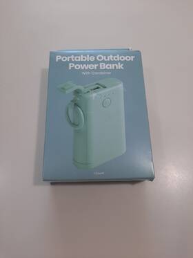 Chug Inc 810125116865 Portable Outdoor Power Bank With Cardbiner 6000mah Led Indicator