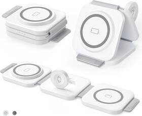 B0crhh284t Cinfii 3 In 1 Wireless Charging Station For Magsafe Charger Foldable Magnetic