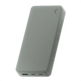 Ceb-20pd-grn Clemm Portable Charger Quick Charging Power Bank Gray 20000 Milliamp