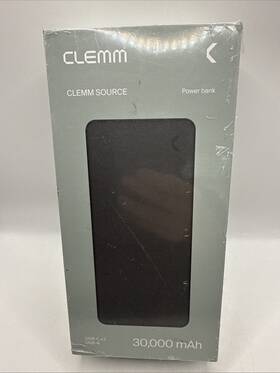 Ceb-30pd Clemm Ceb10wr 30 000 Mah Usb-c Usb-a Power Bank. New And Sealed In Box. Model