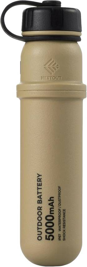 De-nest5000abe Co. Ltd. Nestout Portable Charger 5000mah Outdoor Battery Power Bank 15w Usb-c Fast Cha