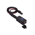 Co3cc Corotc Sae To Usb Adapter With Voltmeter Motorcycle Quick Charge