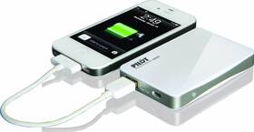 Akc-ac-9100w Cobra-tek 4000mah Portable External Battery Charger White Usb Backup Power Bank