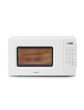 Cmo-c20m1wh Comfee Retro Microwave With 11 Power Levels Fast Multi-stage Coo