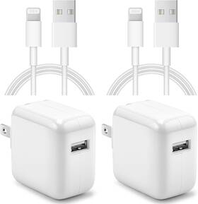 A1401 Coreykin Ipad Charger Iphone 2-pack 12w Usb Wall Foldable Travel Plu