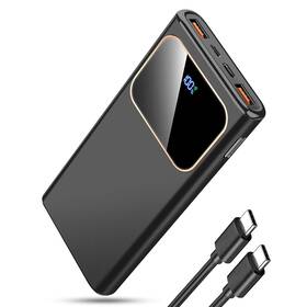 Yysq2271 Coucur Power Bank 10000mah Portable Charger Usb-c Premium Black