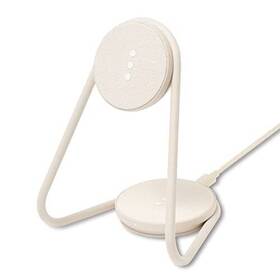 Courant 810074413305 Mag 2 Wireless Charging Stand - Belgian Linen In 1 Multi-device Charger