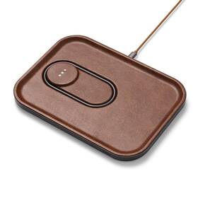 Courant 810074417013 Mag 3 Classics Charger And Tray - Italian Leather Multi-device Compa
