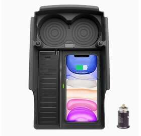 Ts003000199-cq Creekt Phone Wireless Charger Center Console Organizer For Tesla Model S/model X Box