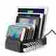 Cs008 Fleck Multi Device Charging Station Cell Phone Tablet Usb Dock Cable Charger New