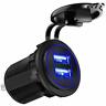 Csk68d-bf-123 Bluefire Upgrade Dual Usb Socket Charger Volt Waterproof Powe