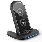 Cu-bsd-wf-r201-bla Cucell Iphone Wireless Charger Qi Fast Charging Stand Pad For