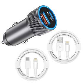 Jc-20w-ac Curvologys Iphone Car Charger Usb C Fast Apple Mfi Certified Char