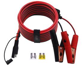 4.58m Cuzec 619317768895 15ft/4.58m 14awg 20a Battery Alligator Clip To Sae Connector/12v Quick Re