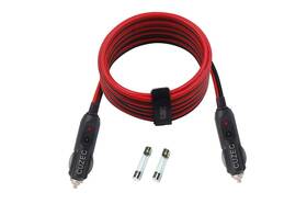 2.44m Cuzec 619317769090 Heavy-duty 20a 8ft / 14 Awg Male To Cigarette Lighter Plug Charger