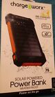 Cx6560bk Charge Worx Solar Powered Power Bank Weather Proof