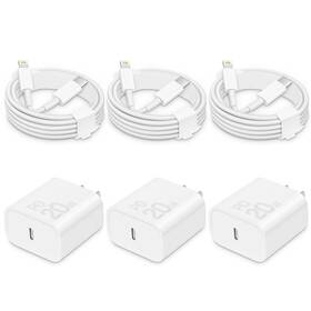 Charging-20w Cxx Ca-43t/feb-383c1 I Phone Charger Fast Usb-c Block With 6 Ft Cord Mfi Certified Co