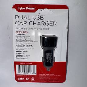 Tr22u3a Cyberpower Car Lighter Travel Charger Plug