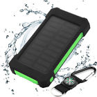 D1000 Floureon Solar Power Bank Dual Usb Waterproof Led Portable Charger