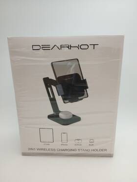 B0bp71vs3c Dearhot 2 In 1 Wireless Tablet Phone Charger Mount For Desktop Usb C 15w New 84