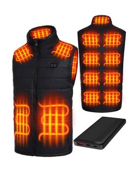 Deceny Cb 736483183038 Heated Vest For Men Women With Battery Pack ... Fast Ship