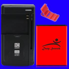 4052w Deep Stretch Large Power 1520mah Battery Portable Charger Bracket For Alcatel Go Flip 3