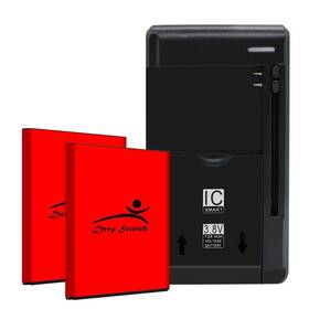 4058w Deep Stretch Long Lifespan Standard Aa Grade 2x 1950mah Battery Charger For Tcl Flip Go