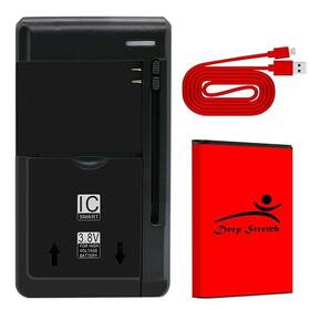 E4710 Deep Stretch High Capacity Large Power 1650mah Battery Charger Cable For Kyocera Duraxe