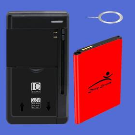K371 Deep Stretch Boosting 5480mah Replaceable Durable Battery Charger Pin For Lg Tribute 5