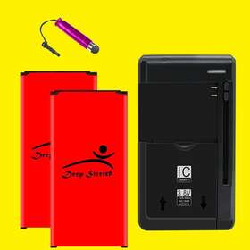 Sm-g860p Deep Stretch 2x 6820mah Extended Slim Battery Charger For Samsung Galaxy S5 Sport Us