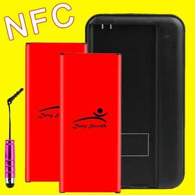Sm-n910t Deep Stretch 2x 7220mah Durable Nfc Battery Portable Charger F Samsung Galaxy Note 4