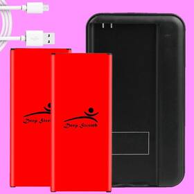 Sm-n910v Deep Stretch 2x 7220mah Rechargeable Nfc Battery Charger For Samsung Galaxy Note 4