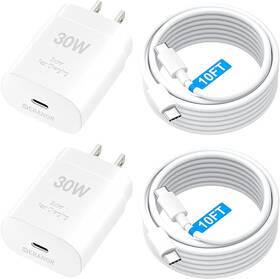 Dr-wa01 Deranor I Phone 16 15 Pro Max Charger Fast Charging 30w Usb C Wall For