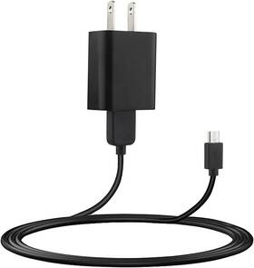 Cw0501000us Dericam 5v 1a Micro Usb Wall Charger Android Cable 5 5v1a-black