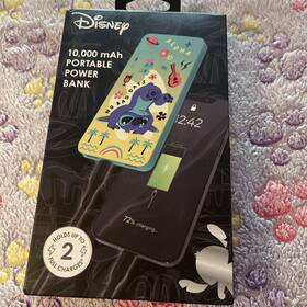 Disney 810116714063 Ijoy Lilo And Stitch 10 000mah Portable Power Bank Brand New