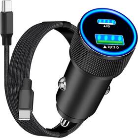 Vek281 Dongguan Chirui Electronic Technology Co. Ltd. Apple Mfi Certified Iphone 16 Fast Car Charger Rombica 52.5w Usb-c&usb-a