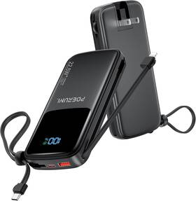 Ac-04 Dongguan Jianshun Technology Co. Ltd 10000mah Power Bank With A Built-in Ac Wall Plug Led Display And Two Ca